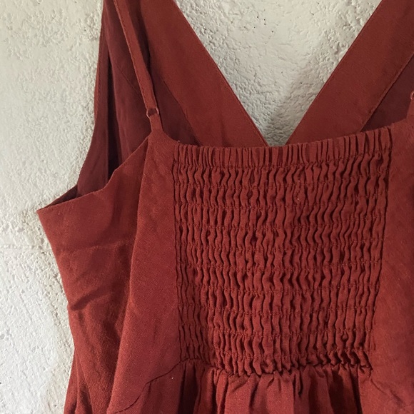 COPY - UO Linen Midi Dress - Picture 4 of 8